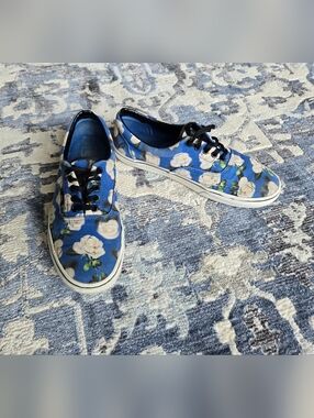 Highly Romantic Rose Vans - Men's 10.5